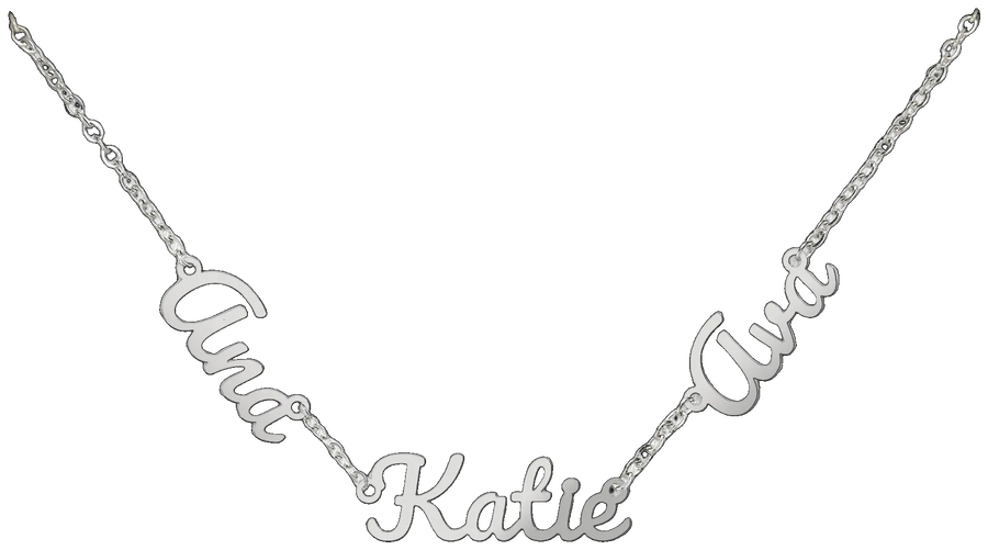 Multiple Name Necklace