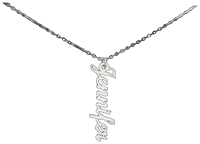 Multi Vertical Name Necklace