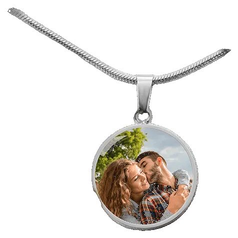 Upload Circle Necklace
