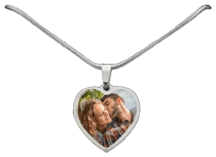 Upload Heart Necklace
