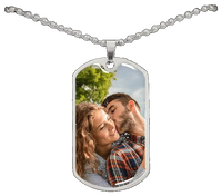 Upload Dog Tag Necklace
