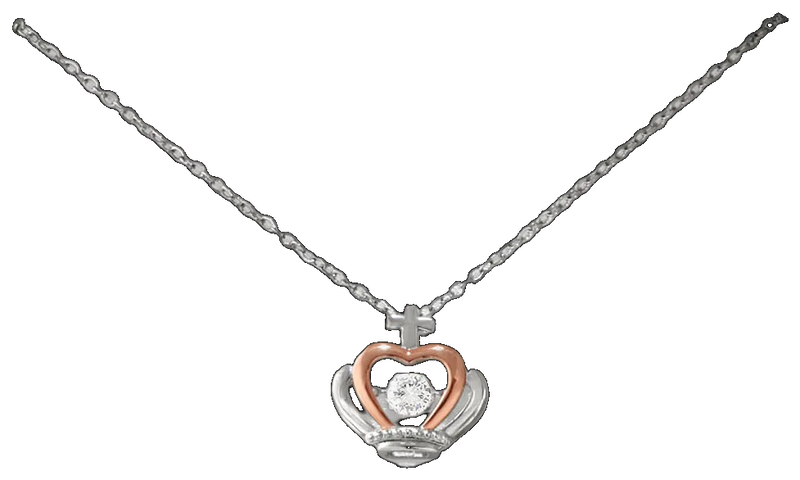 Crown Pendant Necklace