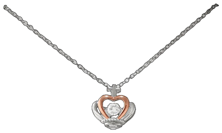 Crown Pendant Necklace
