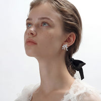 Crystal Bow Studs
