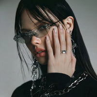 Chain Bridge Cuff Ring