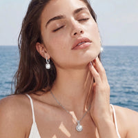 Emerald Cut Moissanite Drops