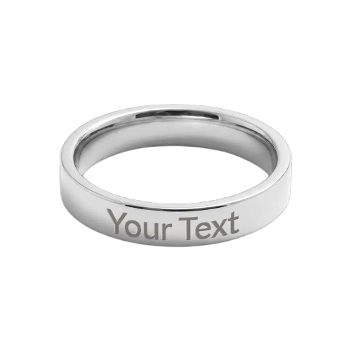 Engraved Women's Ring