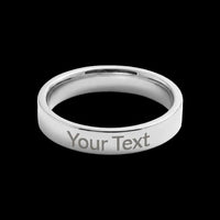 Engraved Women's Ring