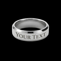 Engraved Men's Ring