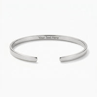 Engraved Cuff Bracelet