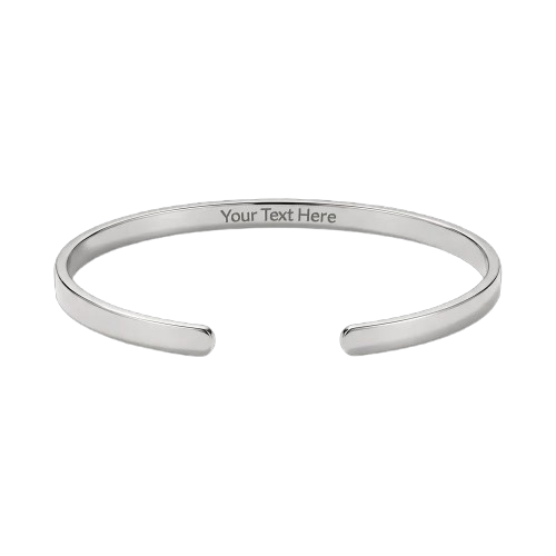 Engraved Cuff Bracelet