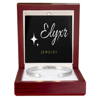 Engraved Cuff Bracelet