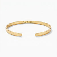 Engraved Cuff Bracelet