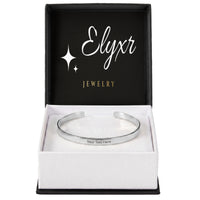 Engraved Cuff Bracelet