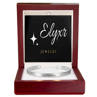 Engraved Cuff Bracelet