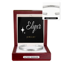 Engraved Cuff Bracelet