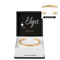 Engraved Cuff Bracelet