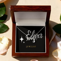 Scripted Love Necklace