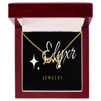 Scripted Love Necklace