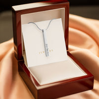 4-Sided Stick Necklace - Engraved