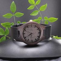 Card Wood Watch