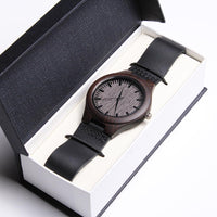 Card Wood Watch
