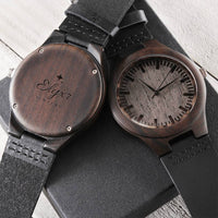 Card Wood Watch