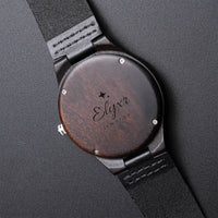 Card Wood Watch