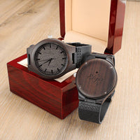Card Wood Watch