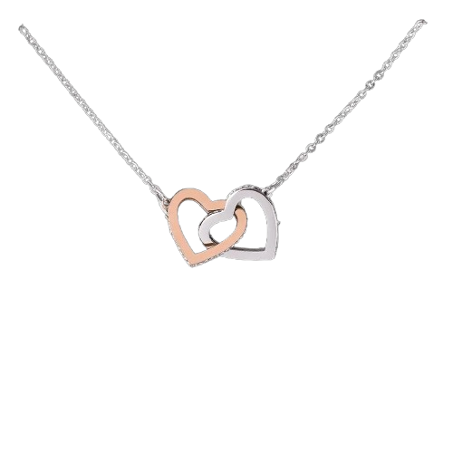 Interlocking Hearts Necklace