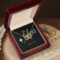 Interlocking Hearts Necklace