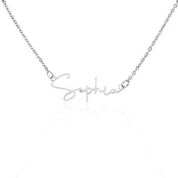 Signature Name Necklace