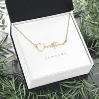 Signature Name Necklace