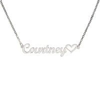 Heart Name Necklace