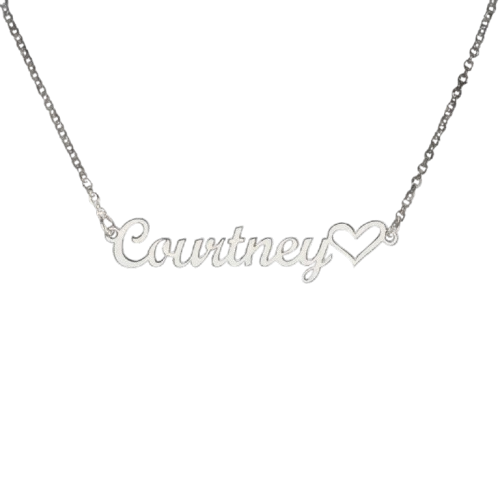 Heart Name Necklace