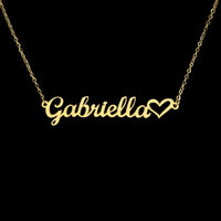 Heart Name Necklace