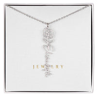 Flower Name Necklace
