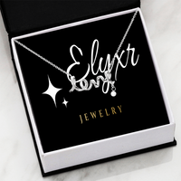 Scripted Love Necklace