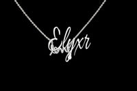Scripted Love Necklace