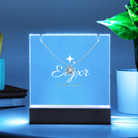 Love Knot Necklace (Necklace +Acrylic LED)