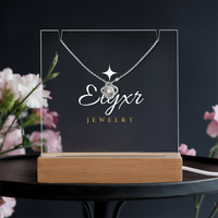 Love Knot Necklace (Necklace +Acrylic LED)