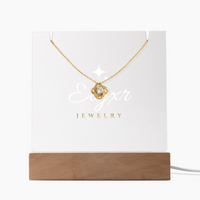 Love Knot Necklace (Necklace +Acrylic LED)
