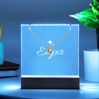 Love Knot Necklace (Necklace +Acrylic LED)