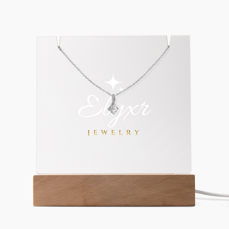 Alluring Beauty Necklace (Necklace +Acrylic LED)