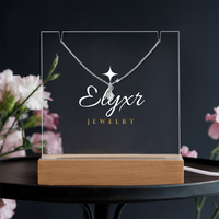 Alluring Beauty Necklace (Necklace +Acrylic LED)
