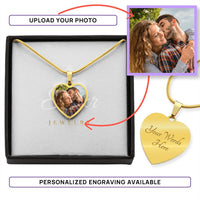 Upload Heart Necklace